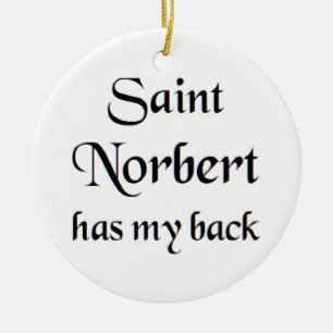 Adorno De Cerámica taza de café de san norberto
