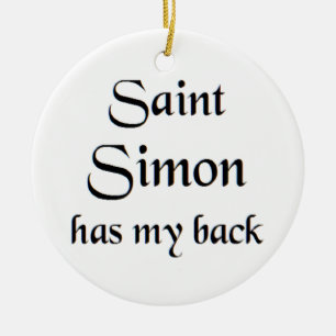 Adorno De Cerámica taza de café de san simón