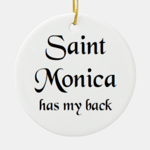 Adorno De Cerámica taza de café de santa Mónica