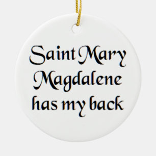 Adorno De Cerámica taza de café santa maría magdalena