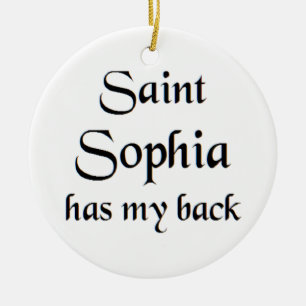 Adorno De Cerámica taza de café santa sofía