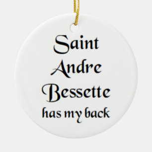 Adorno De Cerámica Taza de San Andrés Bessette