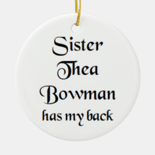 Adorno De Cerámica Taza hermana Thea Bowman