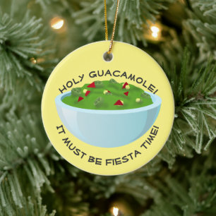 Adorno De Cerámica Tazón de Guacamole