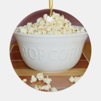 Adorno De Cerámica Tazón de Popcorn