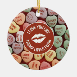 ADORNO DE CERÁMICA TE AMO COMO...