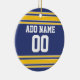 Adorno De Cerámica Team Jersey con nombre y número personalizados (Derecha)