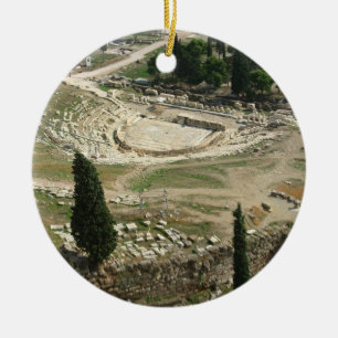 Adorno De Cerámica Teatro Dionysus Eleuéreus