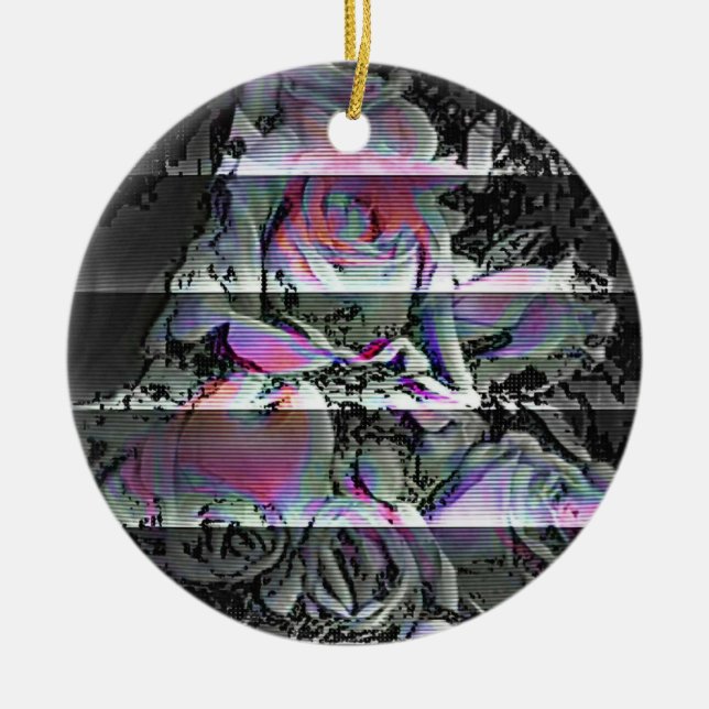 Adorno De Cerámica Techno Bouquet (Frente)