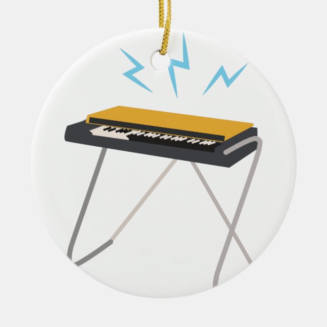 Adorno De Cerámica Teclado (Frente)