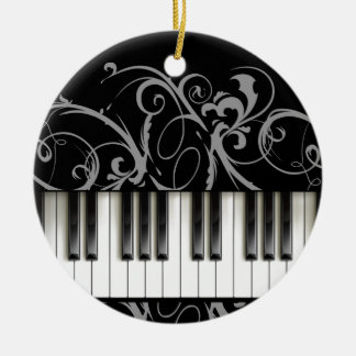 Adorno De Cerámica Teclado de piano