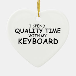 Adorno De Cerámica Teclado de tiempo de calidad