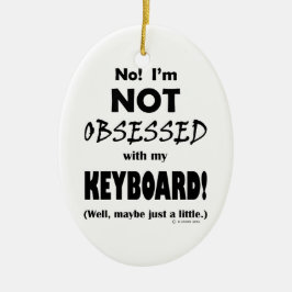 Adorno De Cerámica Teclado obsceno