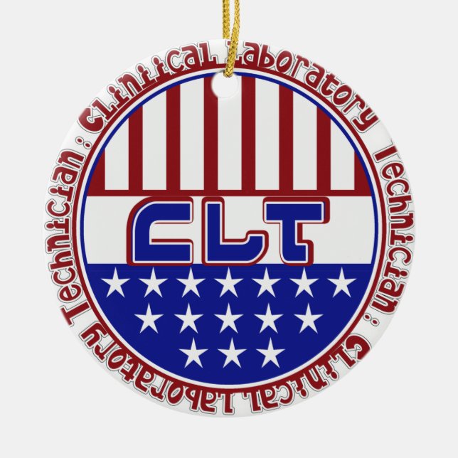 ADORNO DE CERÁMICA TECNOLOGÍA DE LABORATORIO CLÍNICO PATRIOTA (Frente)