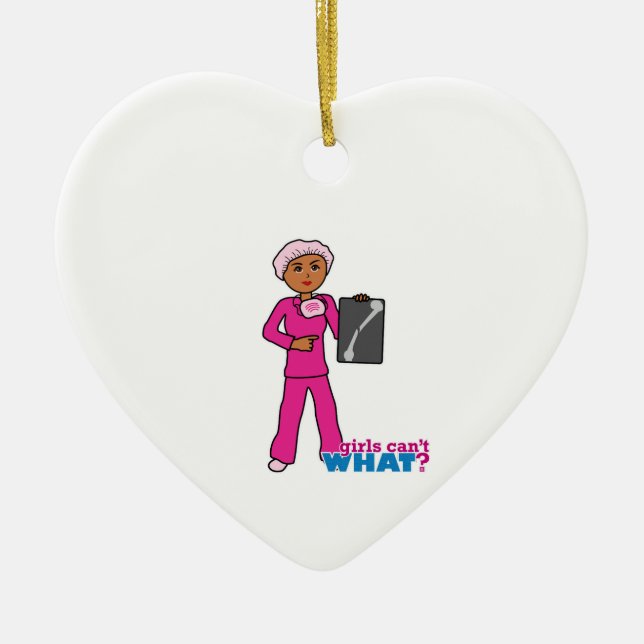 Adorno De Cerámica Tecnología de rayos X - Oscuro (Frente)