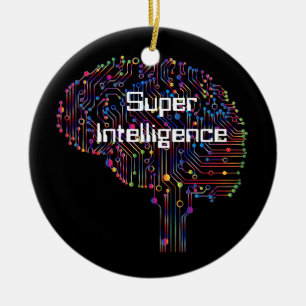 Adorno De Cerámica Tecnología de Super Inteligencia