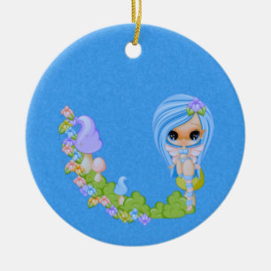 Adorno De Cerámica Teensy Fae Cute Faery