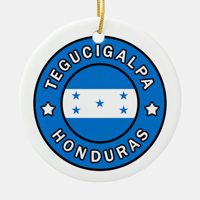 Adorno De Cerámica Tegucigalpa Honduras (Frente)