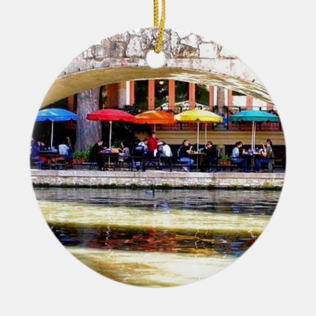 ADORNO DE CERÁMICA TEJAS - SAN ANTONIO 2 (Frente)