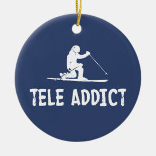 Adorno De Cerámica Tele Addict