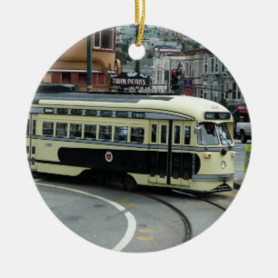 Adorno De Cerámica Teleférico de San Francisco