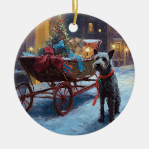 Adorno De Cerámica Temporada festiva de Navidades de Chesapeake