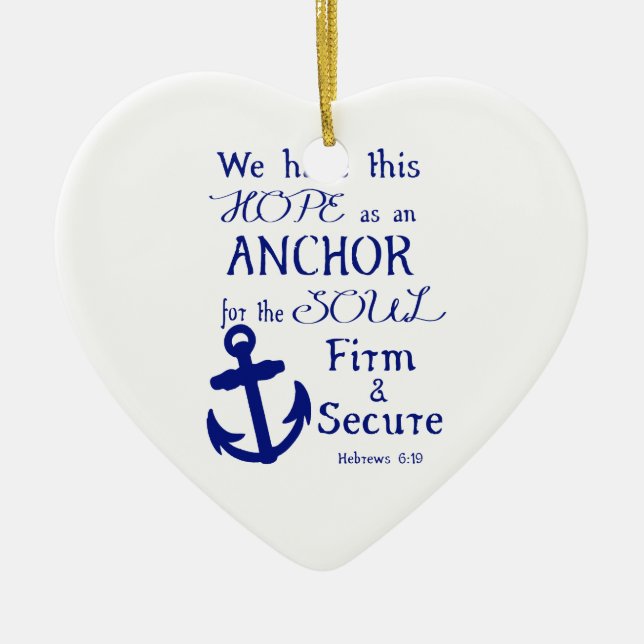 Adorno De Cerámica Tenemos Esta Esperanza... (Frente)