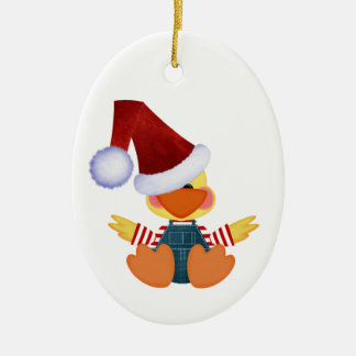 Adorno De Cerámica Tenga navidad de un Quacky