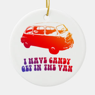 Adorno De Cerámica Tengo Candy, Entra En La Camioneta