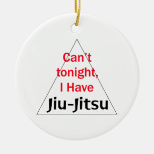 Adorno De Cerámica Tengo Jiu Jitsu