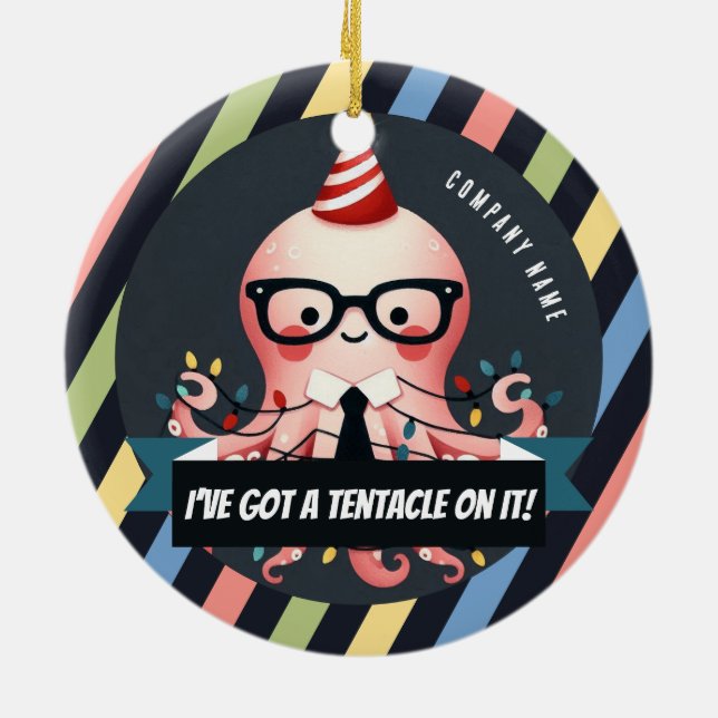 Adorno De Cerámica ¡Tengo un milagro! Navidades de Office (Atrás)