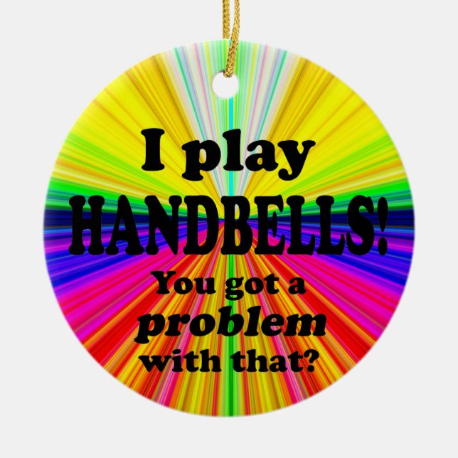 Adorno De Cerámica Tengo Un Problema Con Eso, Abellas. (Frente)