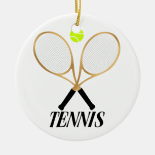 Adorno De Cerámica Tenis