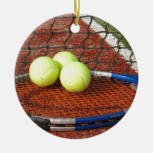 Adorno De Cerámica Tenis