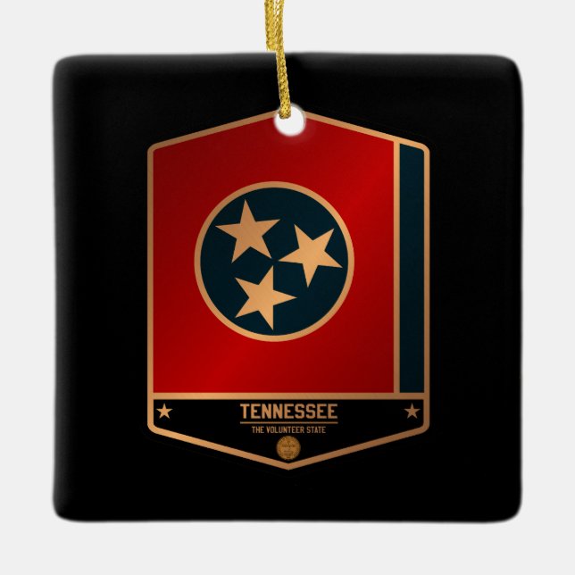 Adorno De Cerámica Tennessee (Anverso)