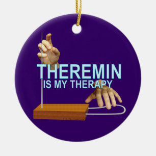 Adorno De Cerámica Terapia de Theremin
