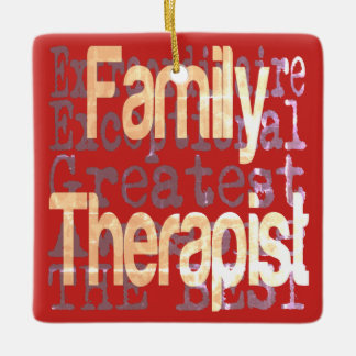 Adorno De Cerámica Terapia familiar Extraordinaria
