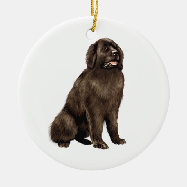 Adorno De Cerámica Terranova - sentada marrón (Frente)