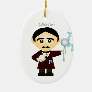Adorno De Cerámica Tesla