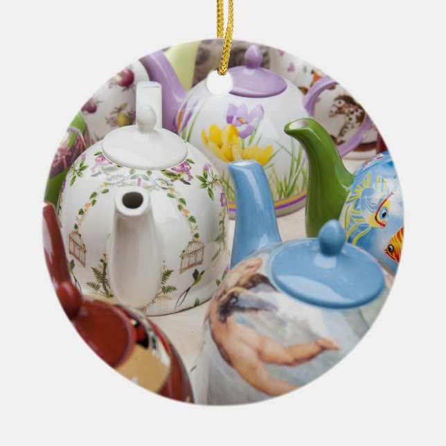 Adorno De Cerámica Teteras a la venta en Leipzig, Alemania (Frente)