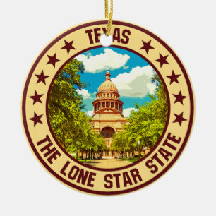 Adorno De Cerámica Texas