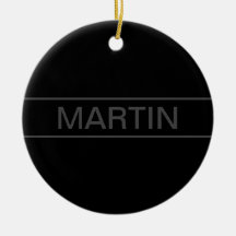 Texto de personalizable | Negra y gris oscuro