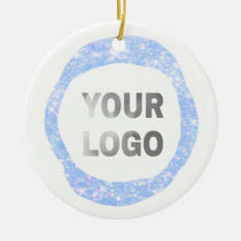 Adorno De Cerámica texto simple mínimo agregue su logotipo/diseño aqu