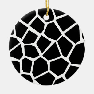 Adorno De Cerámica Textura de jirafa