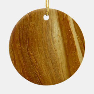 Adorno De Cerámica Textura de madera falsa de pino II