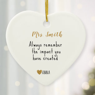 Adorno De Cerámica Thanksgiving Gift 2024 - Personalized Keepsake 