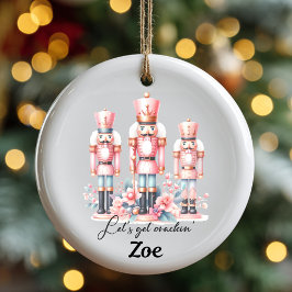 Adorno De Cerámica The Christmas Nutcracker Ceramic Ornament