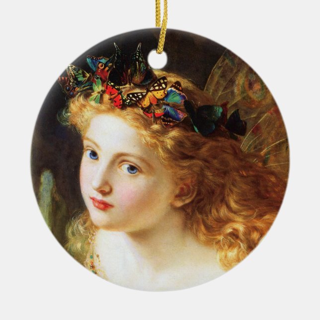 Adorno De Cerámica The Fairy Queen - Sophie Anderson (Frente)