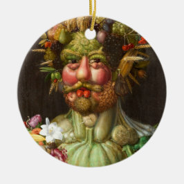 Adorno De Cerámica The Four Seasons: Vertumnus - Giuseppe Arcimboldo