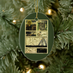 Adorno De Cerámica Theatrum Cometicum Cometas por Stanislaw Lubieniec